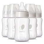 Evenflo Feeding Premium Proflo Venting Balance Plus Wide Neck Baby, Newborn and Infant Bottles - Helps Reduce Colic - 9 Ounce (Pack of 6) - Image 2