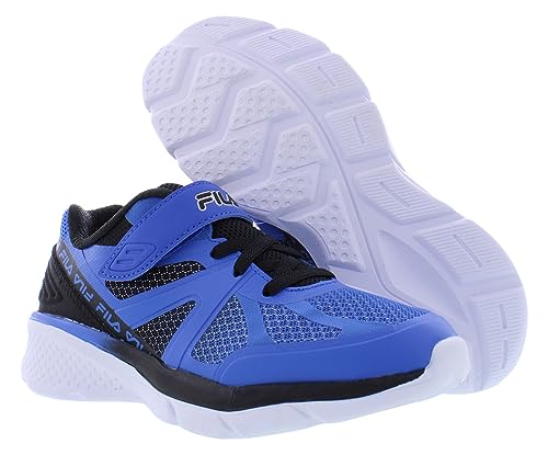 Fila Cryptonic 9 Strap Boys Shoes Size 3, Color: Royal Blue/Black2