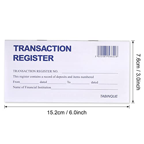 24 Pcs Check Registers For Personal Checkbook, Easy To Read Checkbook Register #TOP4