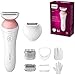 Produktbild Philips Lady Shaver Series 6000 BRL146/00 schnurlos mit Nass- und Trockenanwendung, weiß