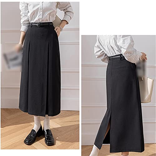 Robe longue taille trapèze fluide pour affiner la silhouette