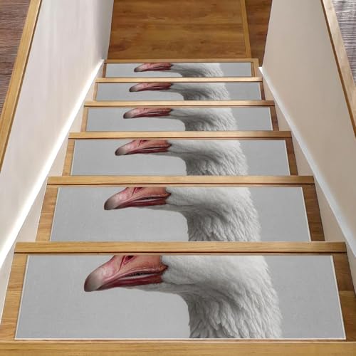Tapis de marche d'escalier antidérapants tapis d'intérieur bois résistant - 2