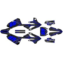 Graphics Kit for Yamaha YZ85 2022+ Prime Series Blue-Shift 9 Mil - Easy Go - Dirt Pit Bike Motorcycle Stickers, Dirtbike Racing Automotive Decal Motocross Accessories no-Plastics