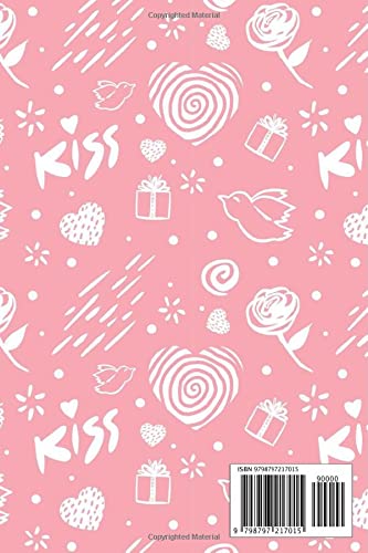Notebook: Valentines Day Print Composition Notebook - College Ruled love XOXO Lined 120 Pages - Large 6 x 9 (Journal, Notebook, Diary, Composition Book) image 3