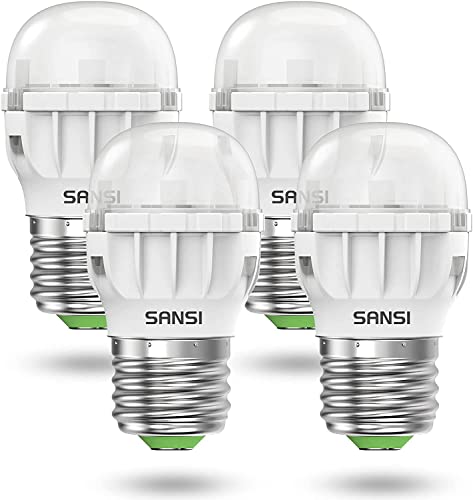 SANSI LED Refrigerator Light Bulb 45W Equivalent, 5000K Daylight White
