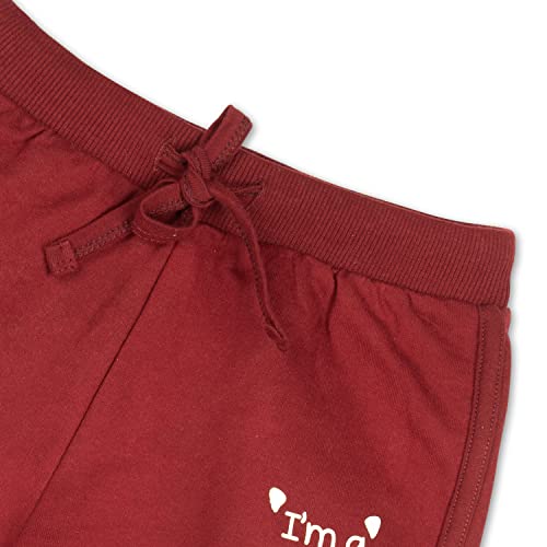 Image of Real Basics Premium Cotton Shorts for Girls - Regular Fit Printed Girl Shorts (Pack of 1)