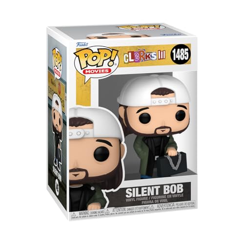 Funko Pop! Movies: Clerks 3 - Silent Bob - Figura de Vinilo Coleccionable - Idea de Regalo- Mercancia Oficial - Juguetes para Niños y Adultos - Movies Fans - Muñeco para Coleccionistas y Exposición