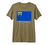 Primm Nevada USA Flag Souvenir Premium Tri-Blend T-Shirt