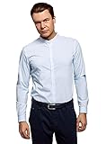 camisas para hombre formales Las prendas de colección oodji Ultra tienen la talla más pequeña de lo normal, te recomendamos que elijas una talla superior a tu talla habitual o que consultes la tabla de tallas de oodji. Modelo: Talla cm 41 / ES 50 / M. Medidas: 100/83/100. Altura/Peso: 198/87