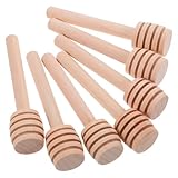 FIXOSHEE 20 Stück Honigstäbchen Honigrührstäbchen für Kaffee und Milchtee Glatte Oberfläche Stabiler Küchenstab zum Honigdosieren und Umrühren Wiederverwendbar