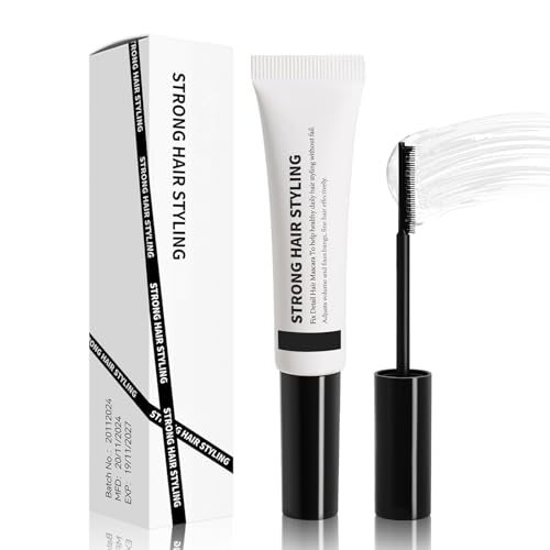 Hair Finishing Stick - 15ml Mascara Fly away Hair Tamer Stick - Non-Greasy Non-Sticky Moment Styling Hair Max Gel - Broken Hair Finishing Cream Bangs Stereotypes Cream