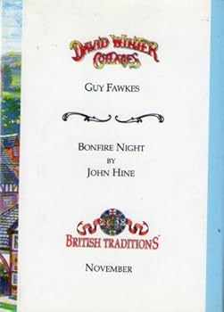 Hardcover Bonfire Night (David Winter Cottages: Guy Fawkes, November #11) Book