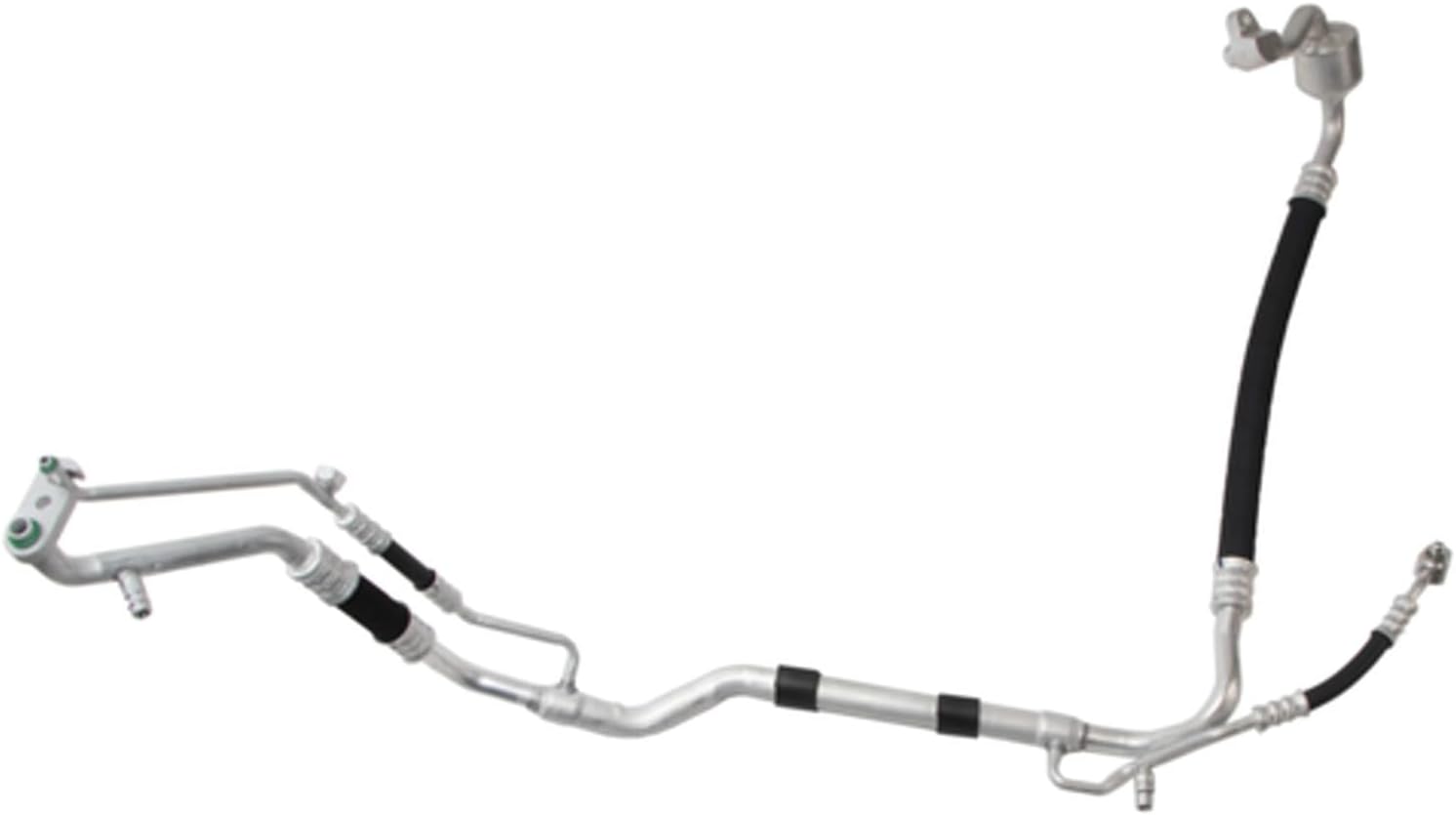 Replacement A/C Suction and Liquid Line Hose Assembly for 2018-2019 Hyundai, Kia Accent, Rio