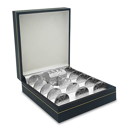 EHV Wedding Unity Coins Arras Matrimoniales de Boda – Display Box – Traditional Wedding Coins – (San Benito)