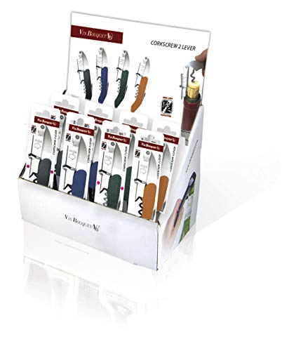 Vin Bouquet VB_FID 083 Colours 2 Lever Corkscrew in CDU, ABS, Stainless Steel - Image 4