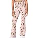 Gorweirop Strawberry Hedgehog Girls Flare Leggings 7-8 Pants for Teen Girls Stretchy with Tummy Control Full Length Pants High Waisted Soft and Anti Wrinkle Suitable for All Seasons