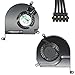 DNX Ventilateur Compatible pour PC Portable Apple MACBOOK Pro A1286 MG62090V1-Q030-S99 15" Gauche, Neuf Garantie 1 an, Fan, Note-X