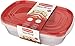 Rubbermaid 1787832 Rectangular Take Alongs Container 2 Piece Set
