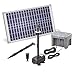 Produktbild esotec Solar Teichpumpenset 25 650 LED pro Batt, Komplettset, Pumpe, Solarmodul, Solarbrunnen, Gartenteich Springbrunnenpumpe, Springbrunnen, DIY Wasserspiel, 1,4m, 650l/h, 101925