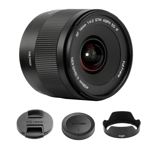 VILTROX AF 14mm F4.0 Air オートフォーカスレンズ フルフレーム 大口径 レンズ ソニーFEマウントカメラ対応 小型 軽量 大口径 高精度 単焦点レンズ
