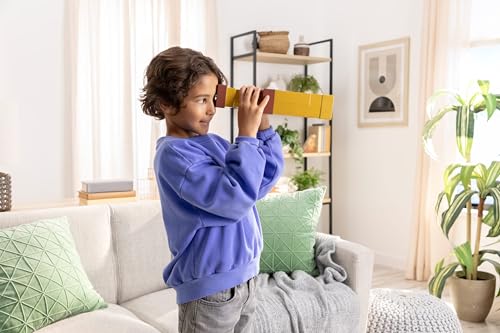 Image of Mattel Minecraft Pixel Spyglass Toy with Pixelating Viewing Lens, Kid-Sized Accessory for Role-Play & Costumes
