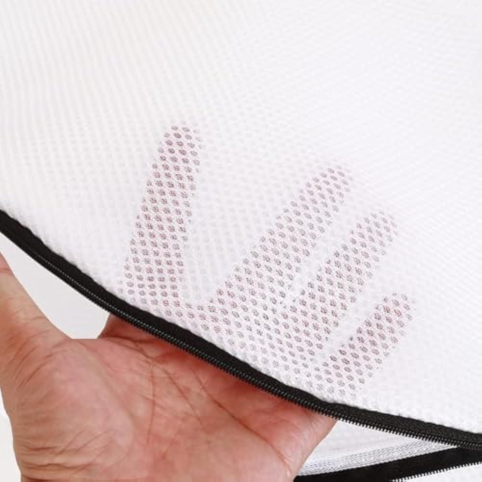 White Net Shoe Washing Bag, Mesh Laundry Bag