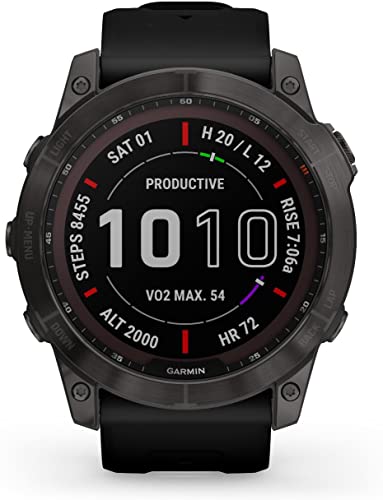 Garmin FENIX® 7X SOLAR TITAN 010-02541-11 Smartwatch