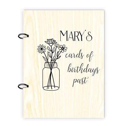 Cards of Birthdays Past Greeting Card Storage Custom