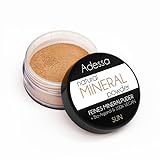 Adessa Natur Mineral Puder, lose, Farbe Sun, 10 Gramm, für mattes Finish