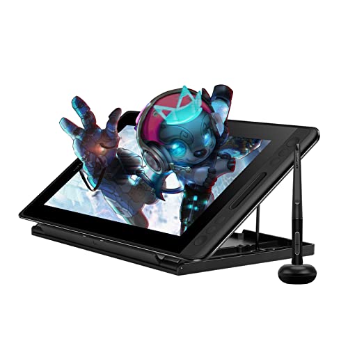 HUION Kamvas Pro 12 Tavoletta Grafica con Schermo, Monitor Completamente Laminato da 11,6 Pollici...