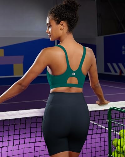 Image of RUNNING GIRL Sports Bra for Women High Support, Molded Cup High Impact Sports Bras for Women with Sewn in Pads
