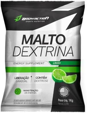 Suplemento Energético Pré Treino e Pós Treino Maltodextrin 1kg Bo...