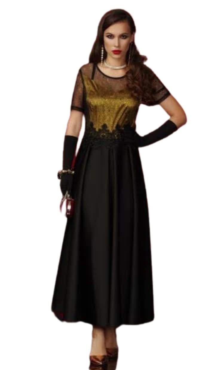 Plus Size Evening Dress (Liliya Collection)