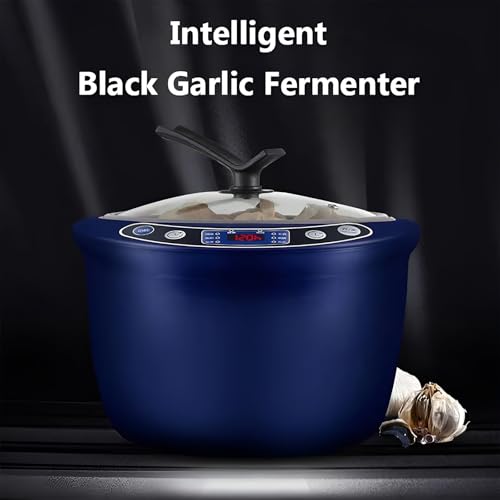 Depósito de fermentación de ajo negro de 6 l, olla eléctrica multifuncional con panel de control inteligente para yogur, natto y arroz dulce