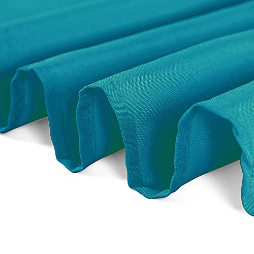 Cupuamon 60 inch Round Tablecloth Washable Polyester Table Cloth Decorative Table Cover for Wedding Party Dining Banquet（60 inch,Caribbean Blue） by Cupuamon - Image 7