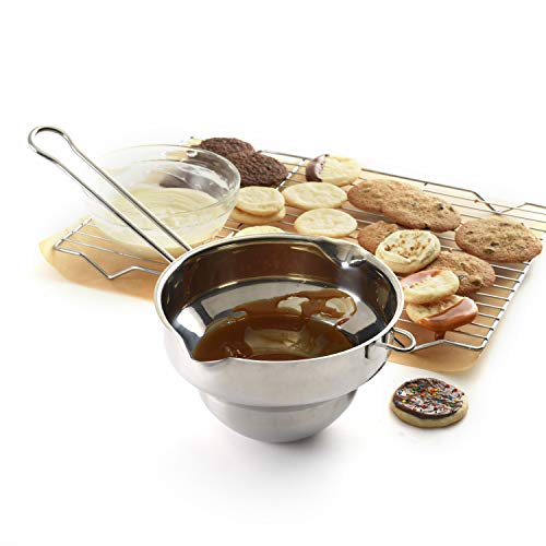 Norpro Universal Stainless Steel Double Boiler, 3-Quart, One Size, As Shown #TOP4