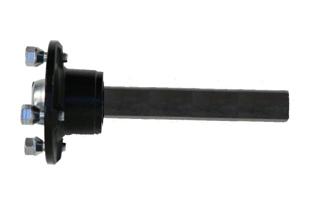 Parnells Alta Velocidad Doble Eje Remolque Kit 4.80/4.00-8 Road Legal Wheels Hub & Mangueta & Enganche