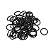 Aexit 50pcs 18mmx2.4mm Electrical equipment Nitrile Butadiene Rubber O Ring Oil Sealing Ring ket Black