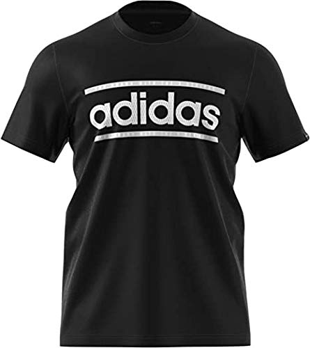 Adidas M Logo Ln T, T-Shirt Uomo, Black/White, 3XL...