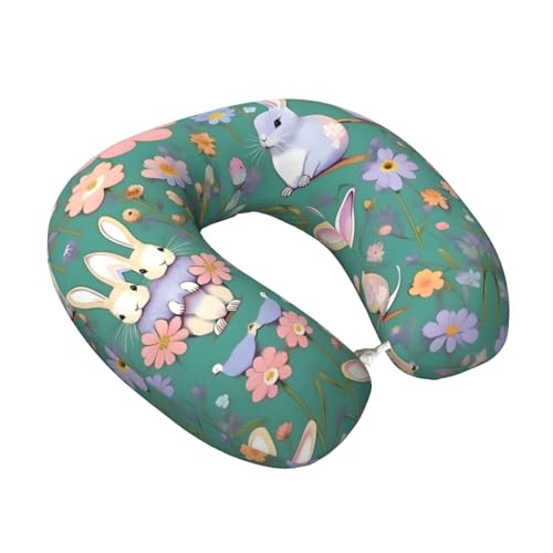 Almohada de viaje con soporte para cuello y hombros miniatura 2