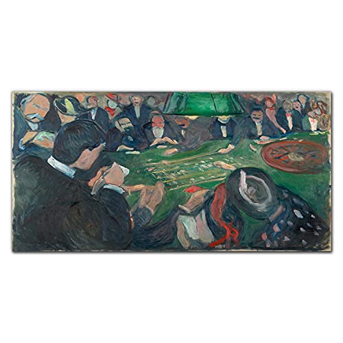 Photo sur verre Edvard Munch 100x50cm pour une décoration de salon