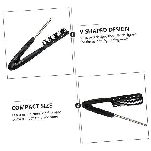 Ipetboom cepillo alisador para cabello multifunctional para peinados, diseño compacto para cuidado del cabello y cuero cabelludo miniatura 3