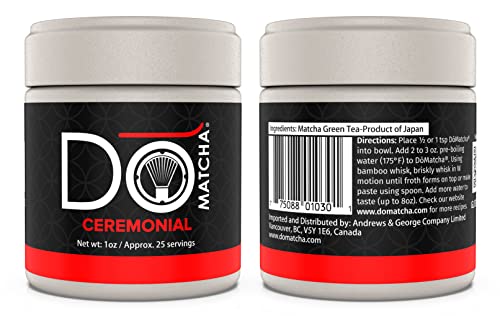 Domatcha, Ceremonial Matcha Powder, Authentic Japanese Green Tea, 1 Oz #TOP4