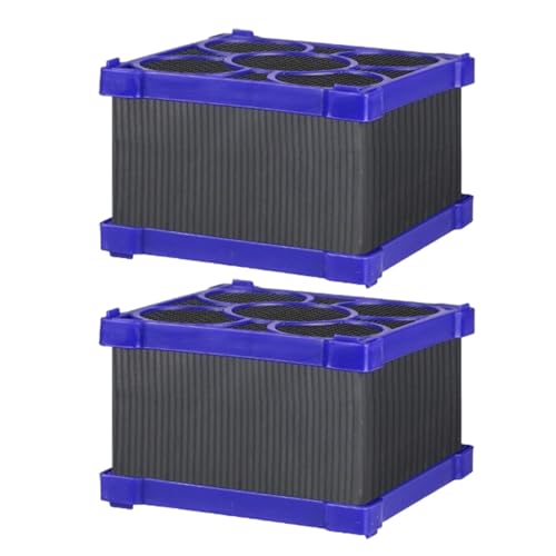 Cubo de filtro de agua de acuario, purificador de agua de carbón activado, fuerte filtración y absorción para acuarios, estanques, peceras, tanque de agua, purificación de agua