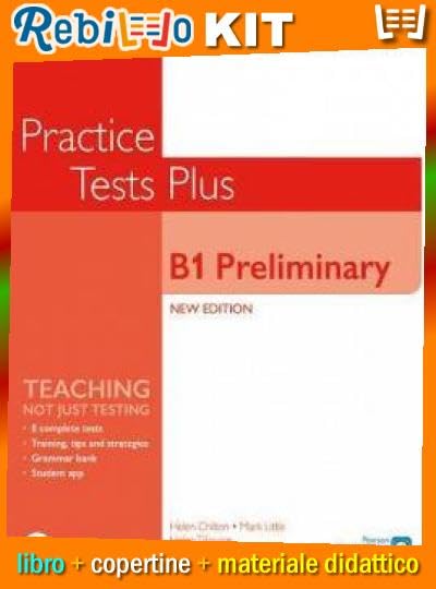 Spedizione inclusa nel prezzo PRACTICE TESTS PLUS PRELIMINARY 2020 - KEY (9781292282152) + copertine + Il tuo libro scolastico copertinato con articoli di cartoleria per la scuola