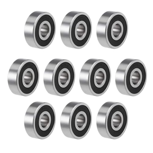 Roulement à billes 628-2RS 8x24x8mm étanche pour petite mécanique, lot de 10 pièces