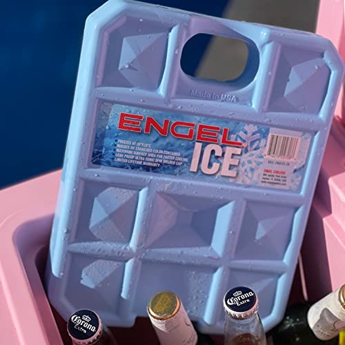 ENGEL 5lb Reusable Ice Packs 32&deg;F - Made in USA - Long-Lasting Cooler Packs for Camping, Fishing, Boating & Food Storage - Non-Toxic Safe Replacement for Regular Ice