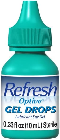Refresh Optive Gel Drops Lubricant Eye Gel For Dry Eyes, 0.33 Oz Sterile - Image 2