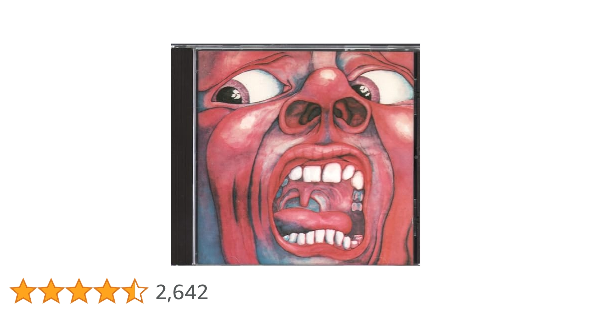 K4 未開封 ヘヴィ・コンストラクション キング・クリムゾン Amazon.co.jp: In The Court Of The Crimson King: ミュージック