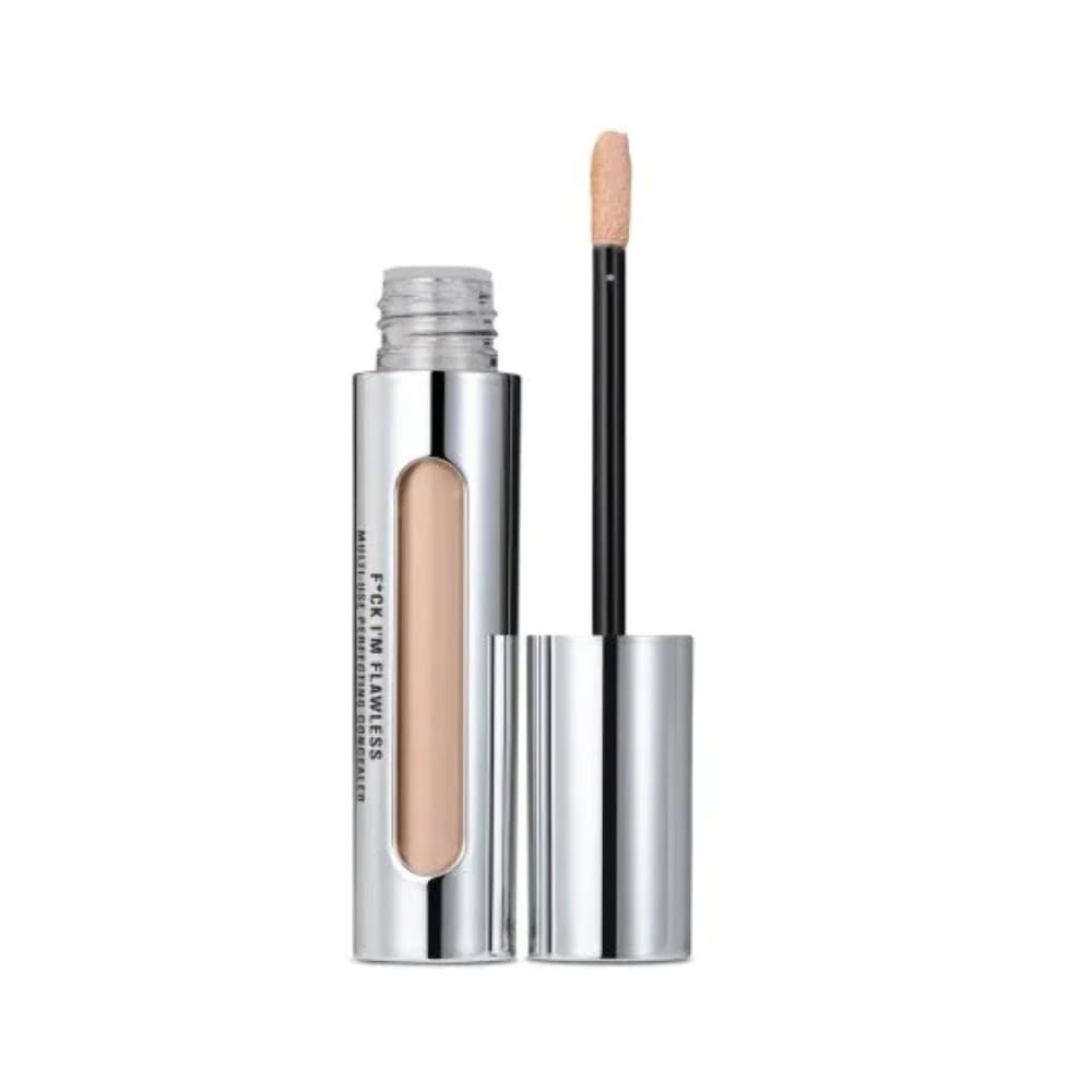 I’M FLAWLESS Multi-Use Perfecting Concealer Shade 9 for Medium Skin Tone, Warm Neutral Undertones, Medium to Full Coverage, Long Wear Matte Finish, Vegan Oil-Free Formula, 0.23 fl oz
